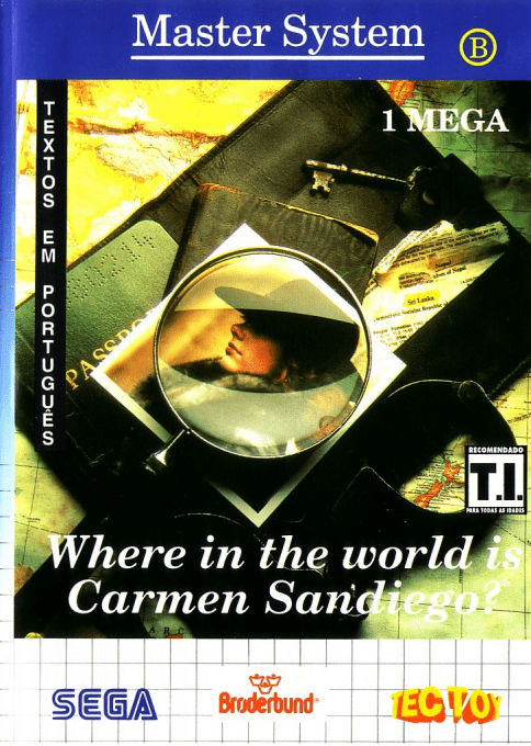 Where in the World is Carmen Sandiego? — box-2D (BR)