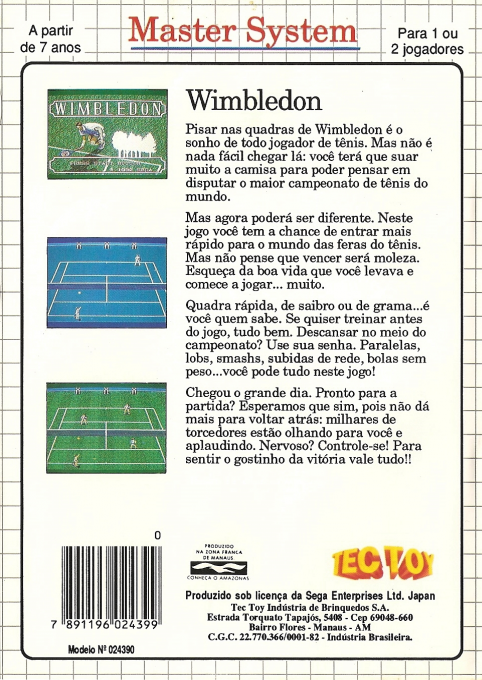 Wimbledon 2 — box-2D-back (BR)