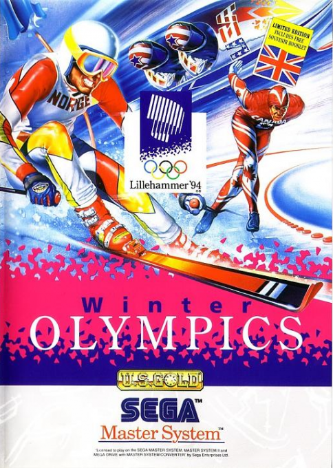 Winter Olympics - Lillehammer '94 — box-2D (UK)