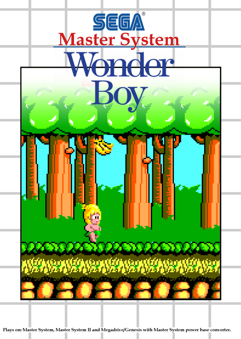 Wonder Boy — box-2D (SS)