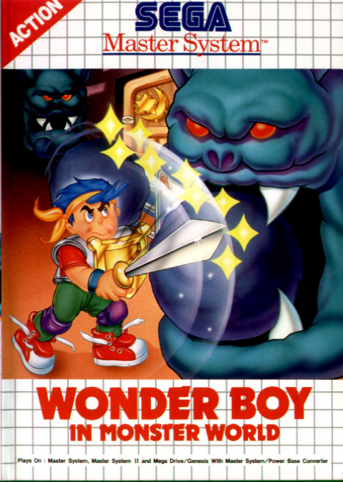 Wonder Boy In Monster World box art