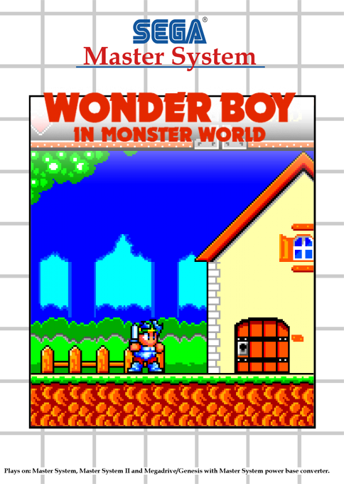 Wonder Boy In Monster World — box-2D (SS)