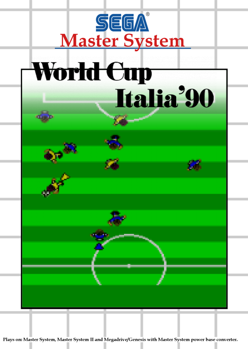 World Cup Italia '90 — box-2D (SS)