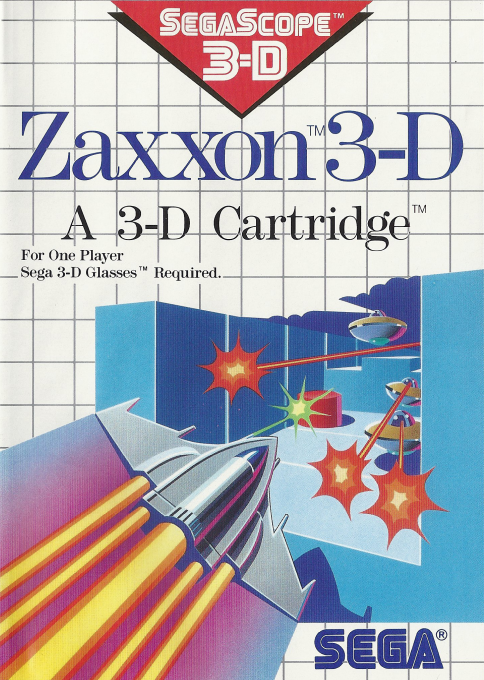Zaxxon 3-D box art
