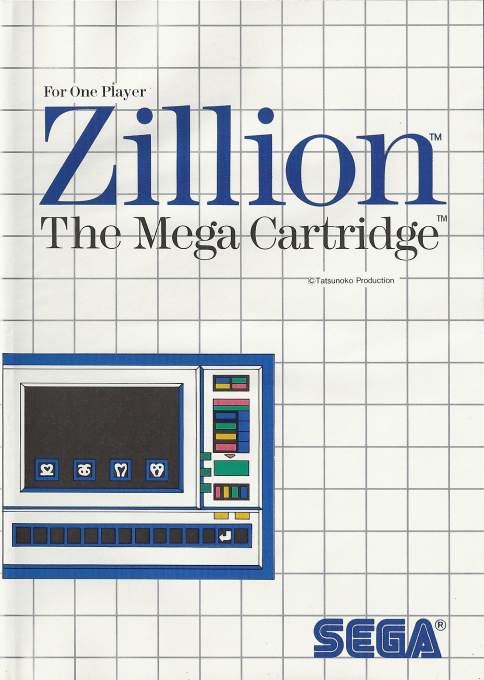 Zillion box art
