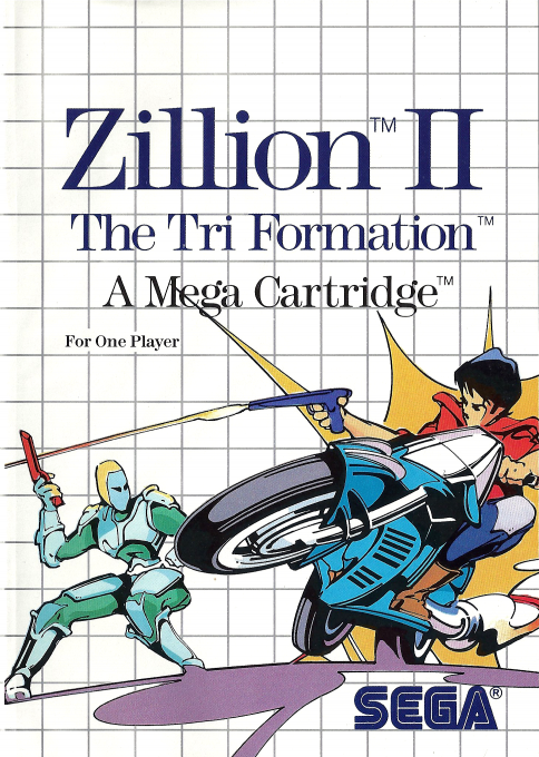 Zillion 2 - The Tri Formation box art