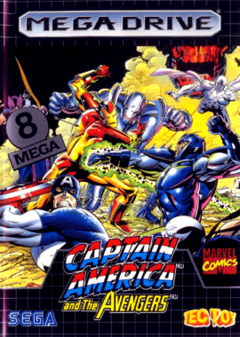 Captain America And The Avengers — box-2D (BR)