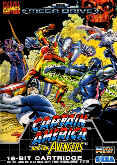 Captain America And The Avengers — box-2D (EU)