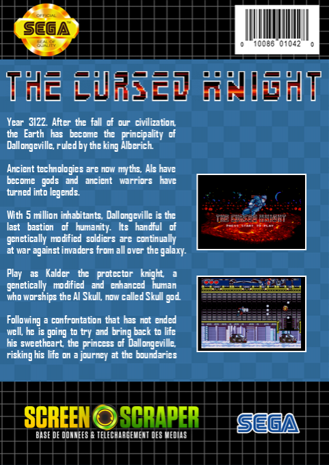 The Cursed Knight — box-2D-back (SS)