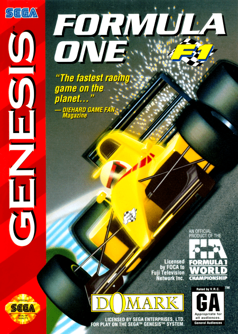 F1 box art