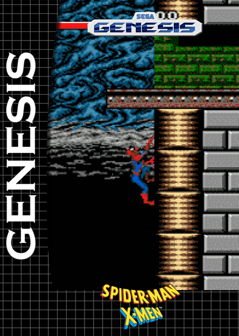 Spider-man And The X-men - Arcade's Revenge — box-2D (SS)