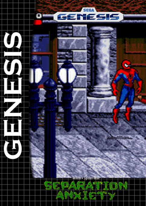 Spider-man And Venom - Separation Anxiety — box-2D (SS)