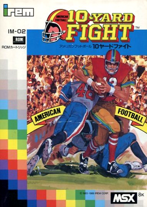 10 Yard Fight box art