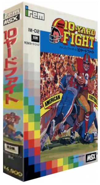 10 Yard Fight — box-3D (JP)