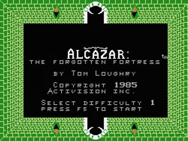 Alcazar - The Forgotten Fortress — sstitle (JP)