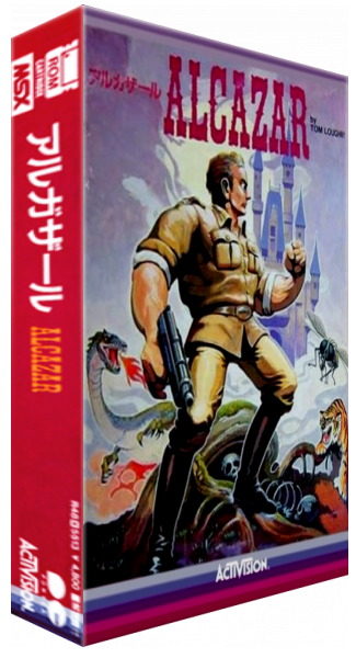 Alcazar - The Forgotten Fortress — box-3D (JP)