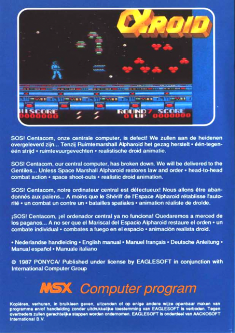 Alpha Roid — box-2D-back (EU)