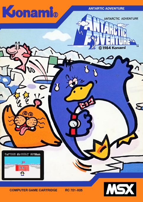Antarctic Adventure box art
