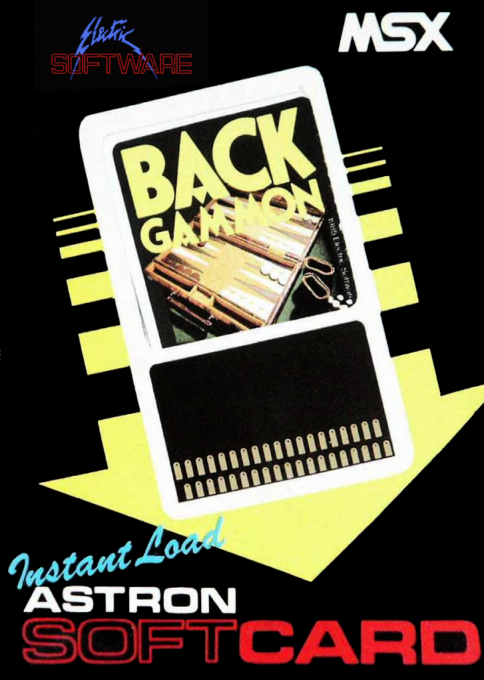 Backgammon box art
