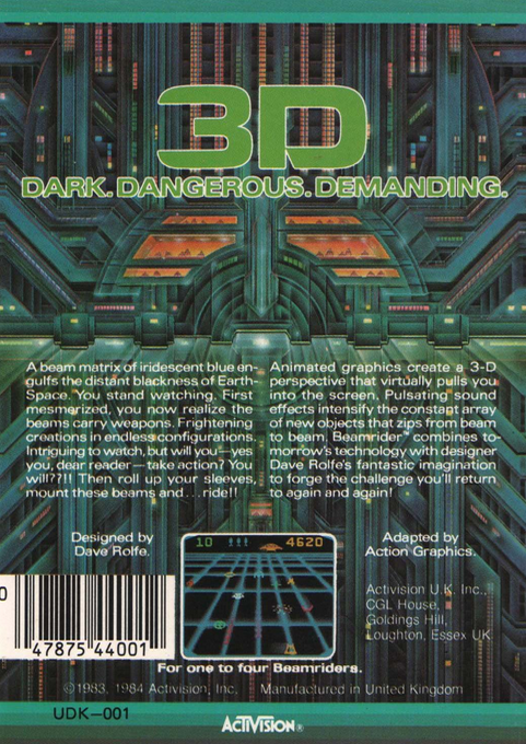 Beam Rider — box-2D-back (EU)