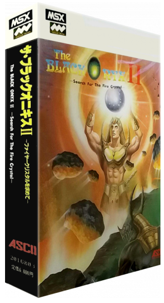 Black Onyx 2 - Search For The Fire Crystal, The — box-3D (JP)