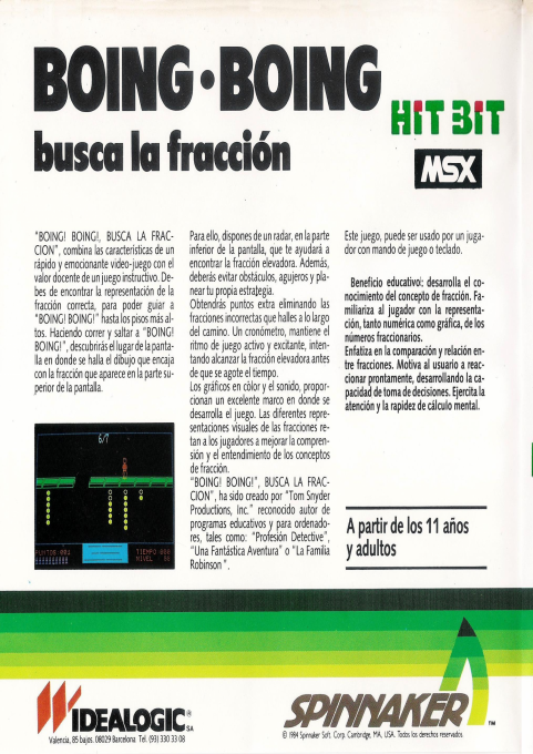 Boing Boing - Busca la fraccion — box-2D-back (SP)