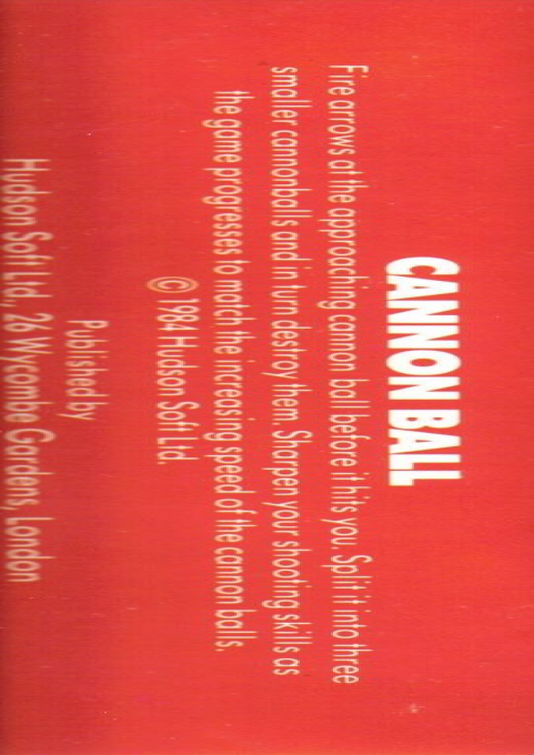 Cannon Ball — box-2D-back (EU)