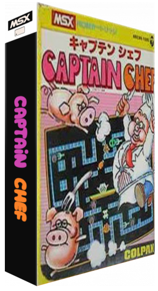 Captain Chef — box-3D (JP)