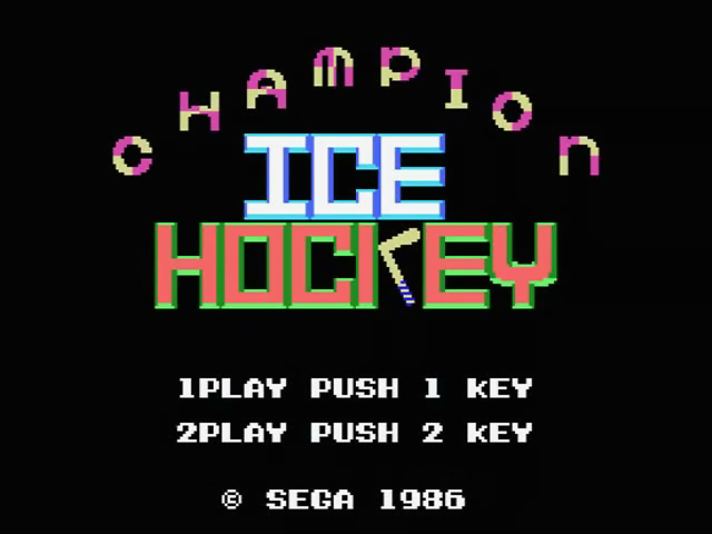 Champion Ice Hockey — sstitle (JP)