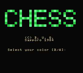 Chess — sstitle (WOR)