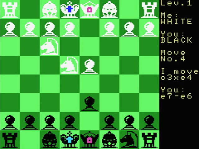 Chess — ss (JP)