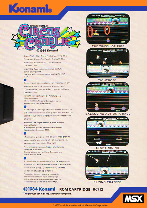 Circus Charlie — box-2D-back (EU)