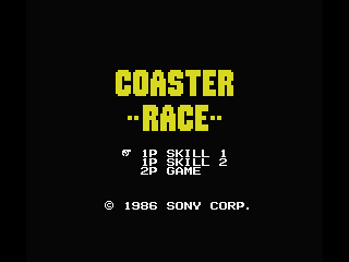 Coaster Race — sstitle (WOR)