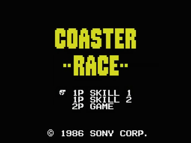 Coaster Race — sstitle (JP)