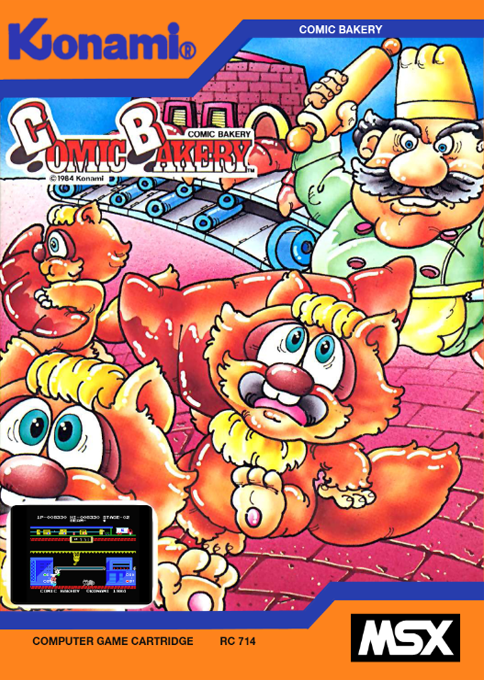 Comic Bakery box art
