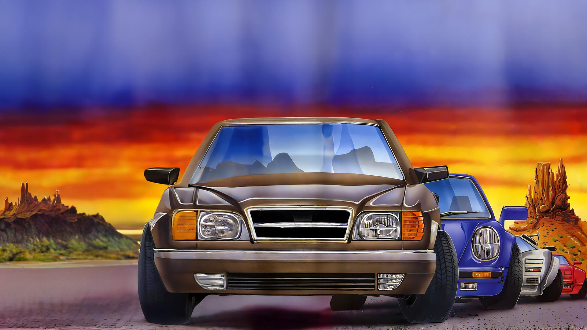 Crazy Cars — fanart
