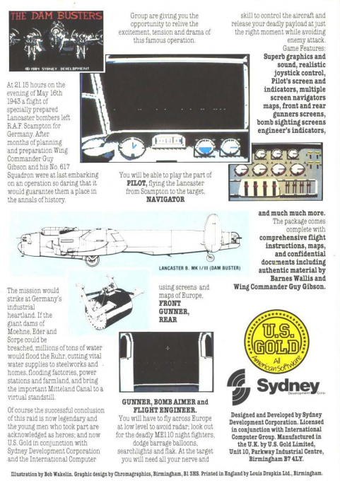 Dam Busters, The — box-2D-back (EU)