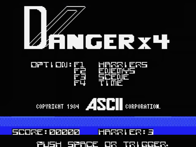 Danger X4 — sstitle (JP)