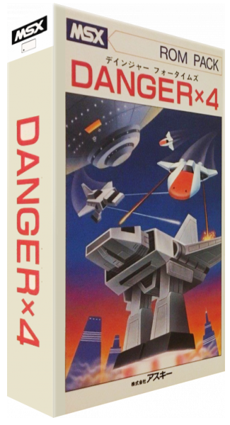 Danger X4 — box-3D (JP)