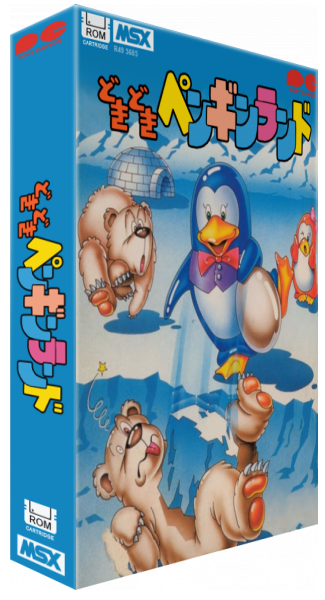 Doki Doki Penguin Land — box-3D (JP)