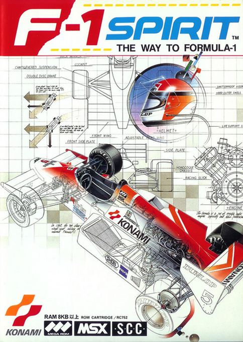 F-1 Spirit - The Way To Formula-1 — box-2D (JP)
