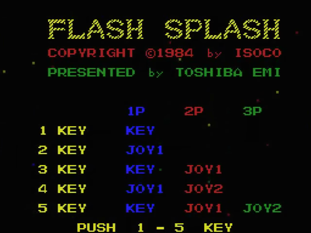 Flash Splash — sstitle (JP)
