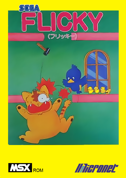 Flicky box art