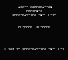 Flipper Slipper — sstitle (WOR)