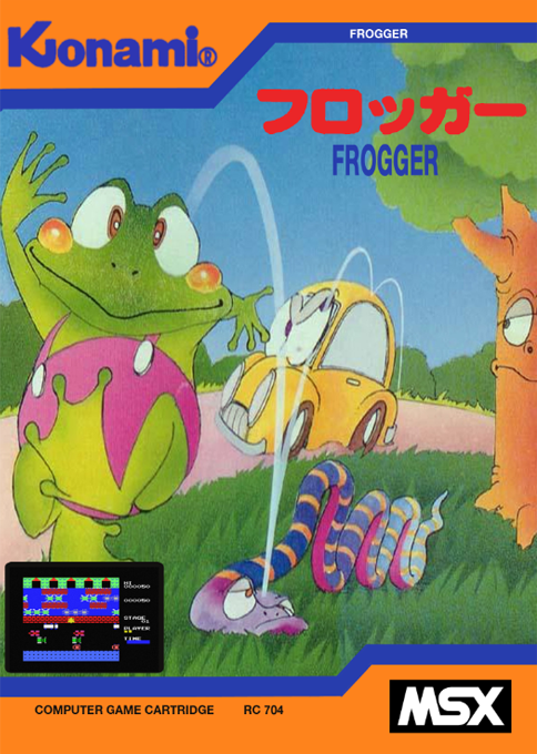 Frogger box art
