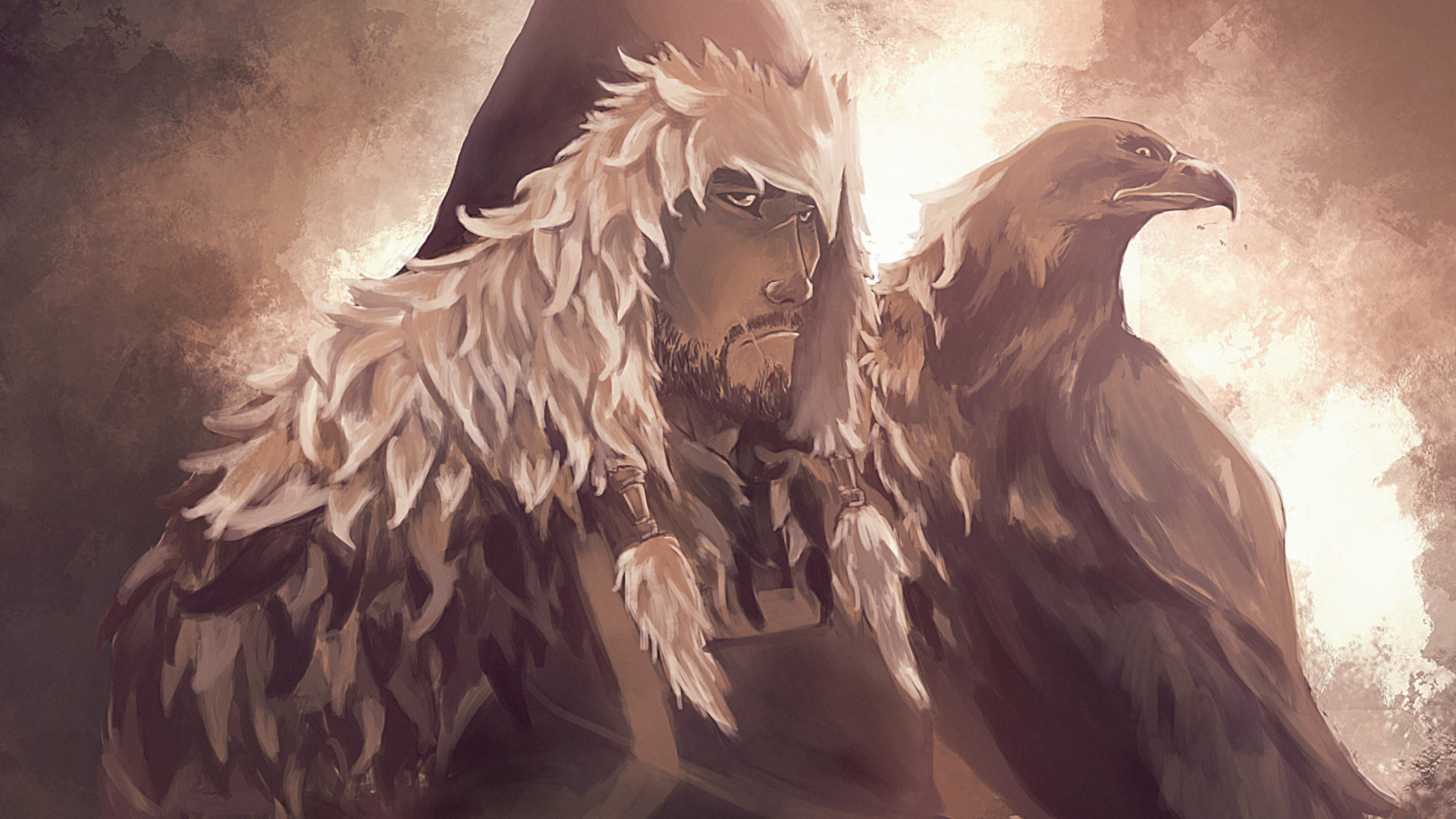 Aoki Ōkami to Shiroki Mejika - Genghis Khan — fanart