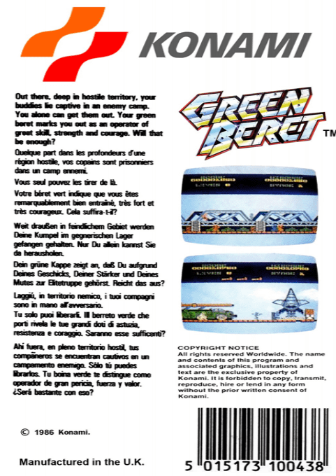 Green Beret — box-2D-back (EU)