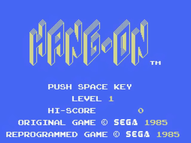 Hang On — sstitle (JP)