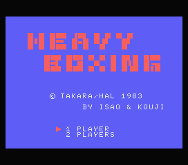Heavy Boxing — sstitle (WOR)
