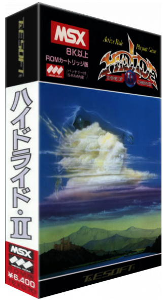 Hydlide 2 - Shine Of Darkness — box-3D (JP)